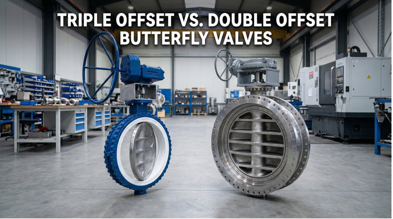 Triple Offset vs. Double Offset Butterfly Valves: A Technical ...